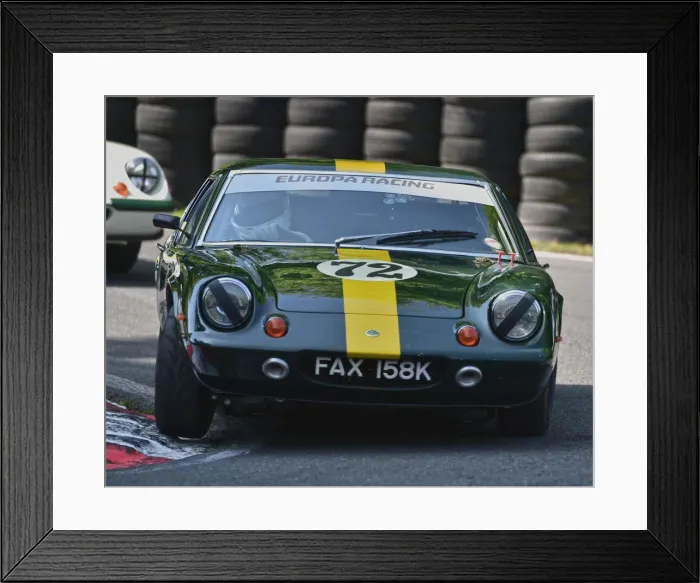 Framed Print : CM23 4459 Jim Dean, Lotus Europa