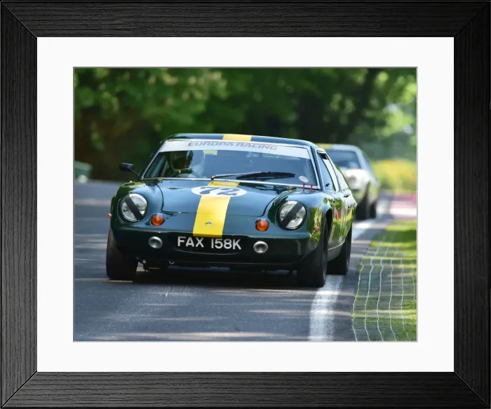 Framed Print : CM23 4433 Jim Dean, Lotus Europa Framed Print : CM23 4433 Jim Dean, Lotus Europa