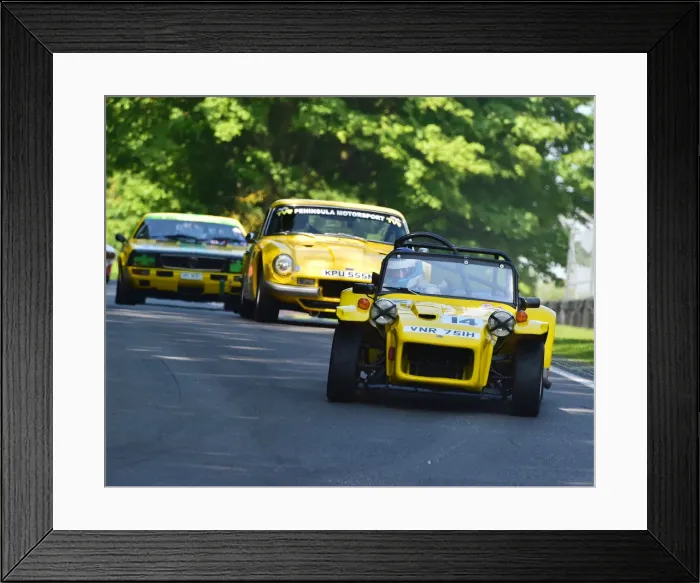 Framed Print : CM23 4418 Chris Holland, Lotus Seven S4 Framed Print : CM23 4418 Chris Holland, Lotus Seven S4