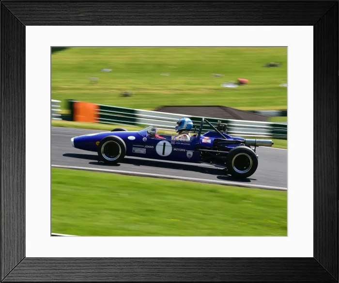 Framed Print : CM23 4526 John Milicevic, Brabham BT21B Framed Print : CM23 4526 John Milicevic, Brabham BT21B
