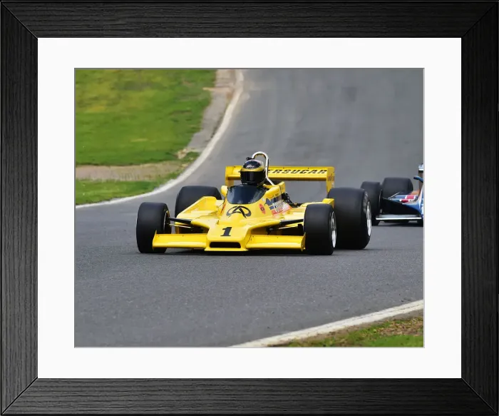 Framed Print : CM23 6587 Max Smith-Hilliard, Fittipaldi F5A