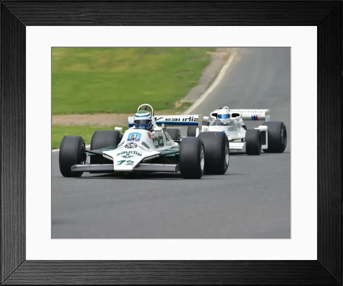 Framed Print : CM23 6553 Mark Hazell, Williams FW07B Framed Print : CM23 6553 Mark Hazell, Williams FW07B