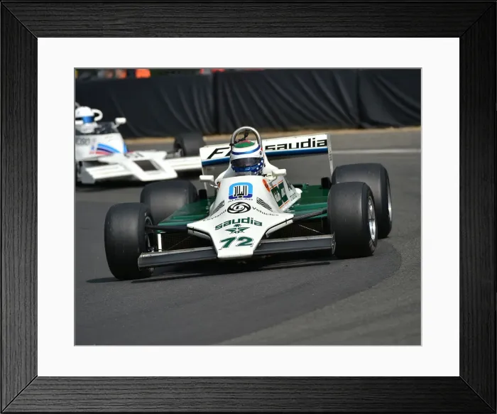 Framed Print : CM23 6684 Mark Hazell, Williams FW07B Framed Print : CM23 6684 Mark Hazell, Williams FW07B