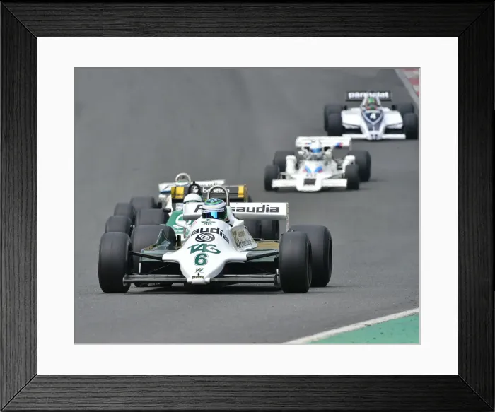 Framed Print : CM23 6551 Nick Padmore, Williams FW07C Framed Print : CM23 6551 Nick Padmore, Williams FW07C
