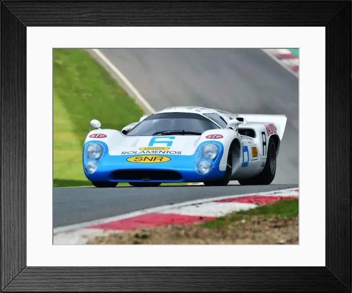 Framed Print : CM23 6527 Leo Voyazides, Simon Hadfield, Lola T70 MK3B Framed Print : CM23 6527 Leo Voyazides, Simon Hadfield, Lola T70 MK3B