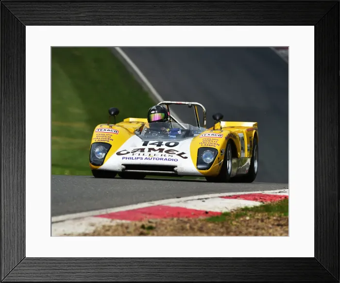 Framed Print : CM23 6518 Goncalo Gomes, James Claridge, Lola T212