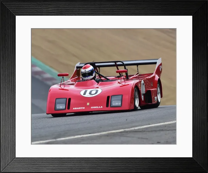 Framed Print : CM23 6431 Manfredo Rossi di Montelera, Abarth Osella PA1 Framed Print : CM23 6431 Manfredo Rossi di Montelera, Abarth Osella PA1