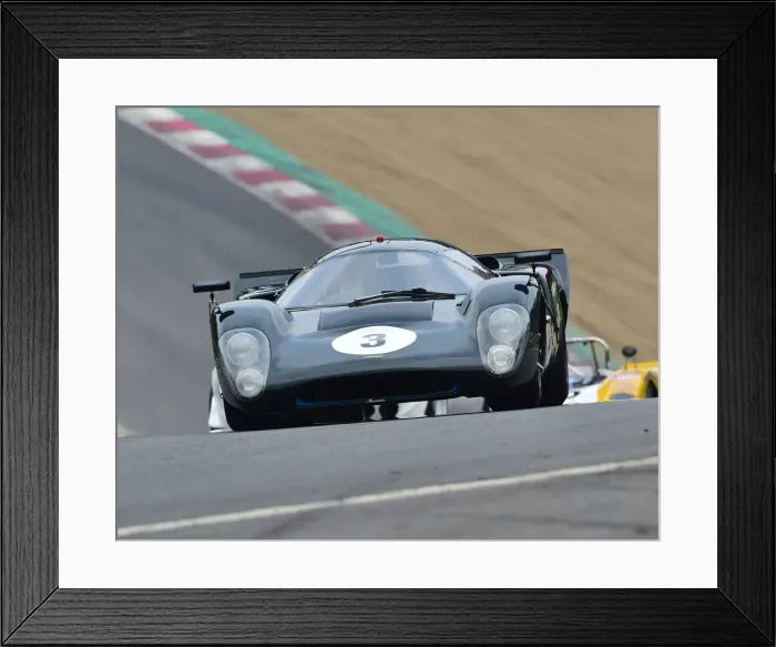 Framed Print : CM23 6383 Jason Wright, Lola T70 MK3B Framed Print : CM23 6383 Jason Wright, Lola T70 MK3B