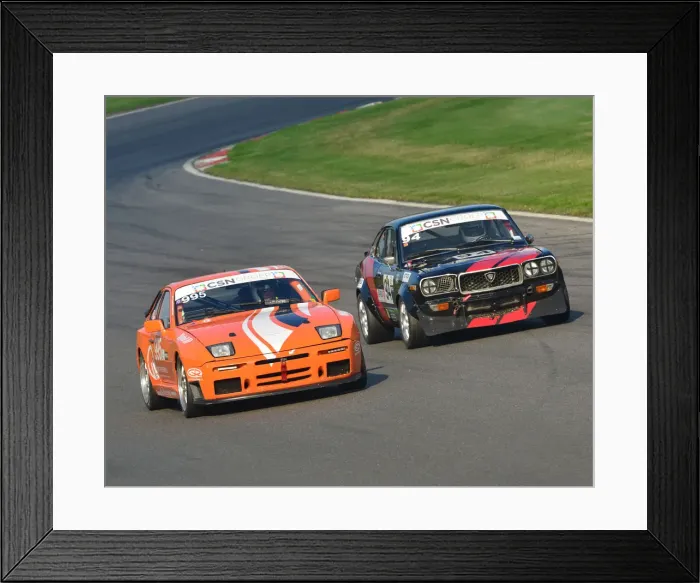 Framed Print : CJ7 3247 Johan Peperzeel, Porsche 944 S2, Gust Haelst, Mazda RX3 Framed Print : CJ7 3247 Johan Peperzeel, Porsche 944 S2, Gust Haelst, Mazda RX3
