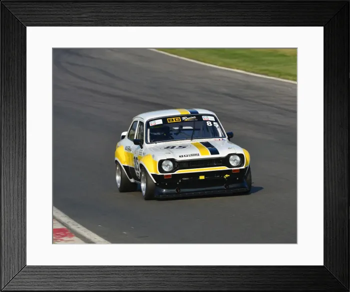 Framed Print : CJ7 3208 Robert Brown, Ford Escort Mk1 RS Framed Print : CJ7 3208 Robert Brown, Ford Escort Mk1 RS