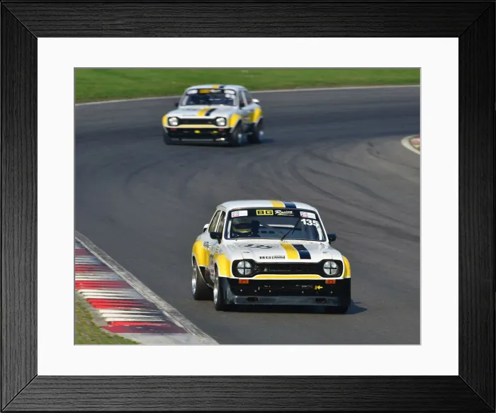 Framed Print : CJ7 3207 Sean Brown, Ford Escort Mk1 RS Framed Print : CJ7 3207 Sean Brown, Ford Escort Mk1 RS