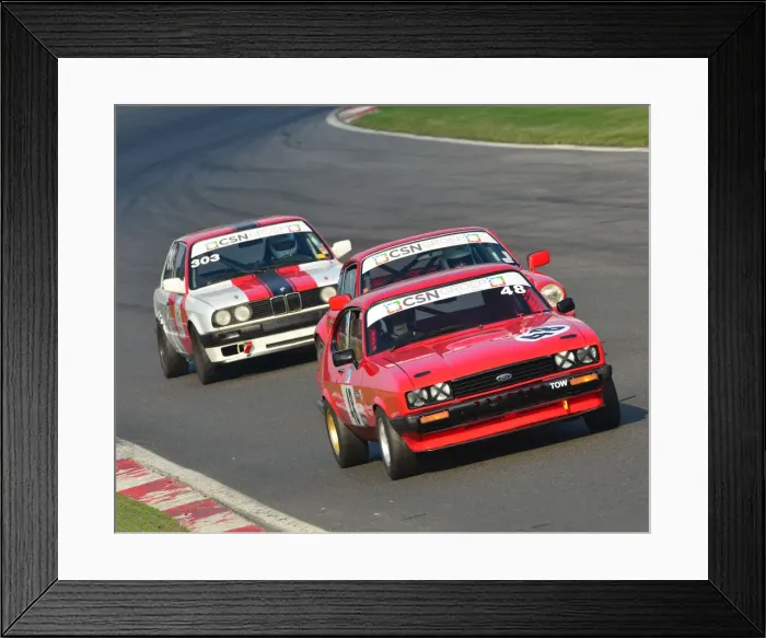 Framed Print : CJ7 3249 Robin Benn, Ford Capri 3000 Group 1 Framed Print : CJ7 3249 Robin Benn, Ford Capri 3000 Group 1
