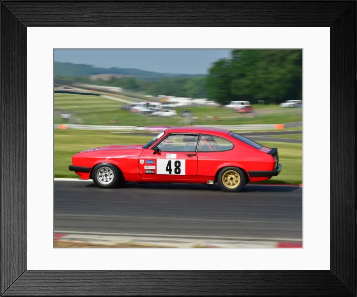 Framed Print : CJ7 3189 Robin Benn, Ford Capri 3000 Group 1 Framed Print : CJ7 3189 Robin Benn, Ford Capri 3000 Group 1