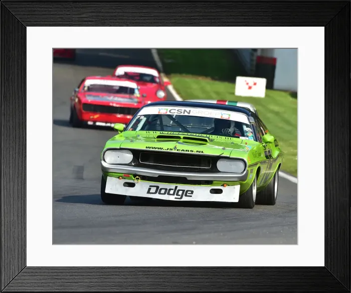Framed Print : CM23 7135 Bert Smeets, Dodge Challenger Framed Print : CM23 7135 Bert Smeets, Dodge Challenger