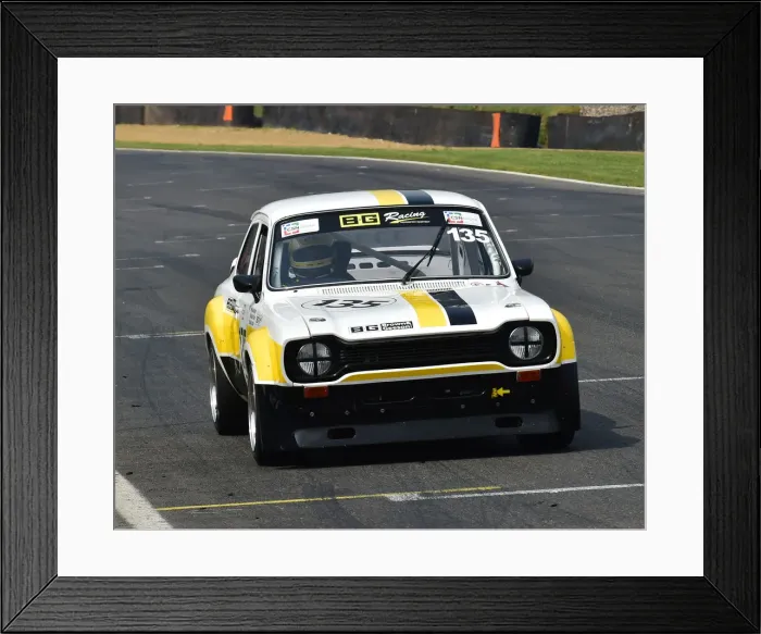 Framed Print : CM23 6126 Sean Brown, Ford Escort Mk1 RS Framed Print : CM23 6126 Sean Brown, Ford Escort Mk1 RS