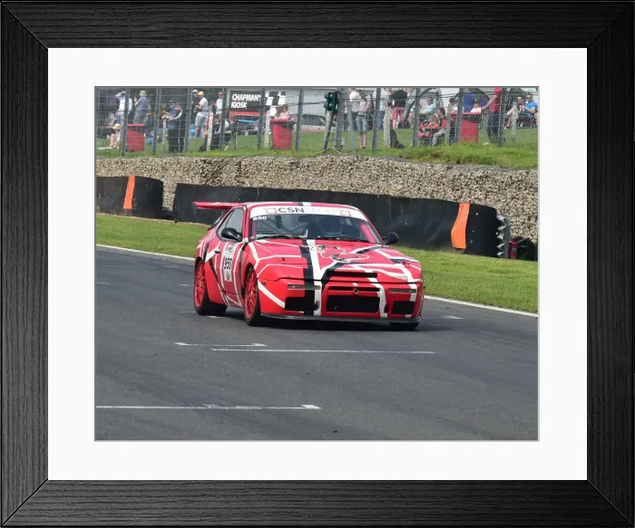 Framed Print : CM23 6093 Erik Dekker, Porsche 944 Turbo