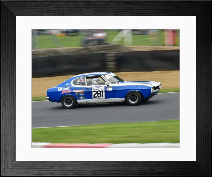 Framed Print : CM23 5926 David Thomas, Ford Capri 3000 Mk1 Framed Print : CM23 5926 David Thomas, Ford Capri 3000 Mk1