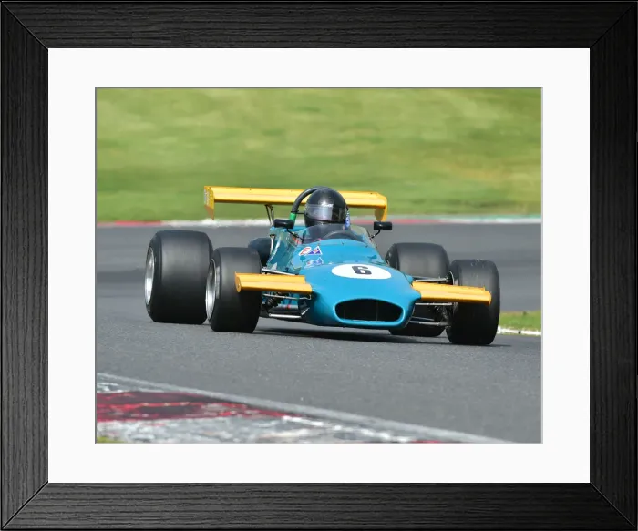 Framed Print : CM23 6176 Frank Lyons, Brabham BT35 Framed Print : CM23 6176 Frank Lyons, Brabham BT35