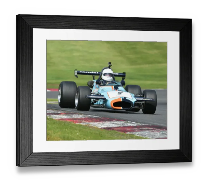 Framed Print : CM23 6172 Klaus Bergs, Brabham BT36 Framed Print : CM23 6172 Klaus Bergs, Brabham BT36