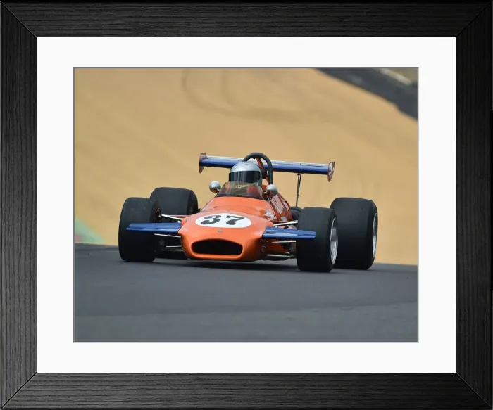 Framed Print : CM23 6712 Lincoln Small, Brabham BT30 Framed Print : CM23 6712 Lincoln Small, Brabham BT30