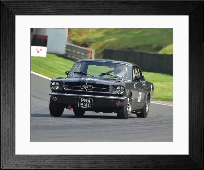 Framed Print : CM23 6883 Nigel Batchelor, Ford Mustang Framed Print : CM23 6883 Nigel Batchelor, Ford Mustang
