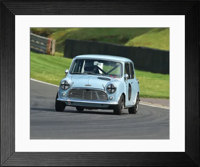 Framed Print : CM23 6882 Dan Lewis, Austin Mini Cooper S Framed Print : CM23 6882 Dan Lewis, Austin Mini Cooper S