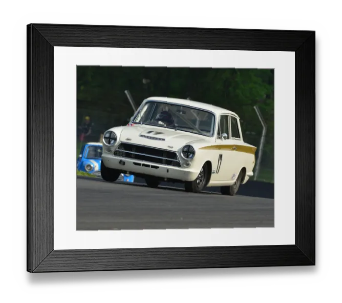 Framed Print : CJ7 3151 Steve Soper, Ford Lotus Cortina Framed Print : CJ7 3151 Steve Soper, Ford Lotus Cortina