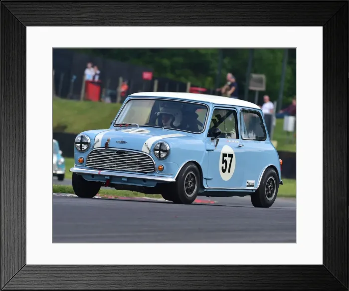 Framed Print : CM23 7069 William Ward, Austin Mini Cooper S Framed Print : CM23 7069 William Ward, Austin Mini Cooper S