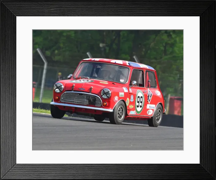Framed Print : CJ7 3136 Kevin O Connor, Austin Mini Cooper S Framed Print : CJ7 3136 Kevin O Connor, Austin Mini Cooper S