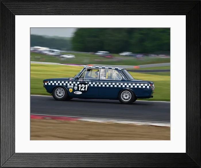 Framed Print : CM23 7047 Tim Abbott, George Haynes, BMW 1800Ti Framed Print : CM23 7047 Tim Abbott, George Haynes, BMW 1800Ti