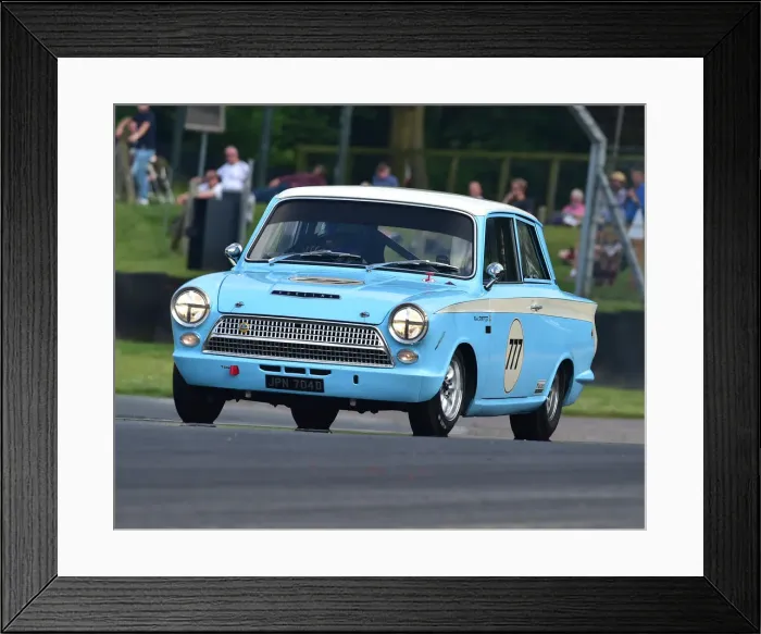 Framed Print : CM23 7086 Mark Sumpter, Ford Lotus Cortina Framed Print : CM23 7086 Mark Sumpter, Ford Lotus Cortina