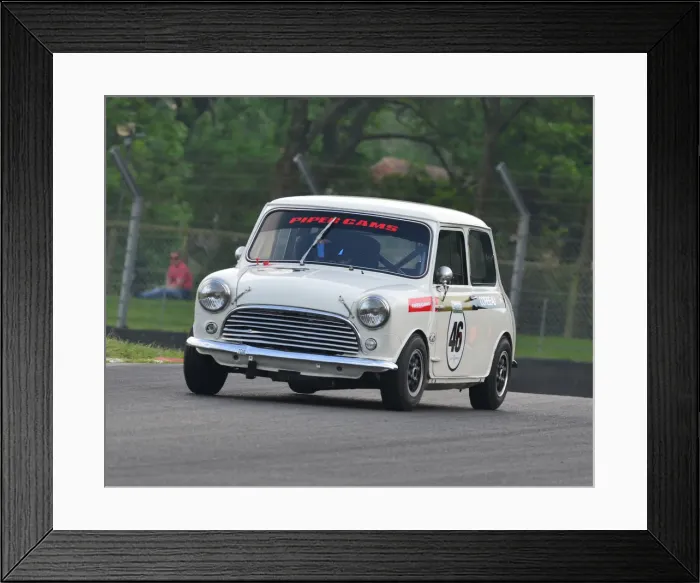Framed Print : CJ7 3117 Ian Curley, Bill Sollis, Austin Mini Cooper S Framed Print : CJ7 3117 Ian Curley, Bill Sollis, Austin Mini Cooper S