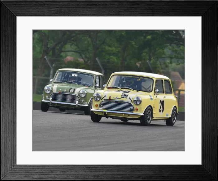 Framed Print : CJ7 3114 Raymond Low, Morris Mini Cooper S Framed Print : CJ7 3114 Raymond Low, Morris Mini Cooper S