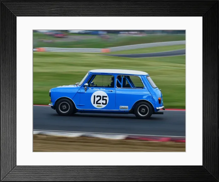 Framed Print : CM23 7004 Barry Sime, Morris Mini Cooper S Framed Print : CM23 7004 Barry Sime, Morris Mini Cooper S