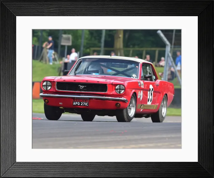 Framed Print : CM23 7085 Mark Burton, Ford Mustang Framed Print : CM23 7085 Mark Burton, Ford Mustang