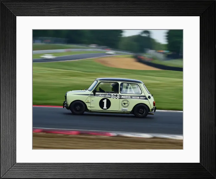 Framed Print : CM23 6993 Jonathan Lewis, Liam Sullivan, Morris Mini Cooper S Framed Print : CM23 6993 Jonathan Lewis, Liam Sullivan, Morris Mini Cooper S