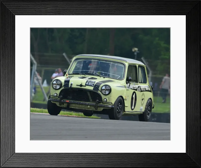 Framed Print : CJ7 3085 Jonathan Lewis, Liam Sullivan, Morris Mini Cooper S Framed Print : CJ7 3085 Jonathan Lewis, Liam Sullivan, Morris Mini Cooper S