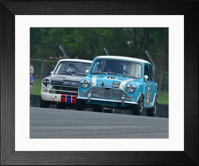 Framed Print : CJ7 3166 Rick Carlino, Austin Mini Cooper S Framed Print : CJ7 3166 Rick Carlino, Austin Mini Cooper S