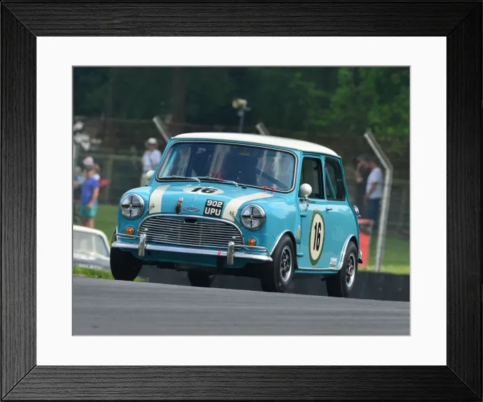 Framed Print : CJ7 3079 Rick Carlino, Austin Mini Cooper S Framed Print : CJ7 3079 Rick Carlino, Austin Mini Cooper S