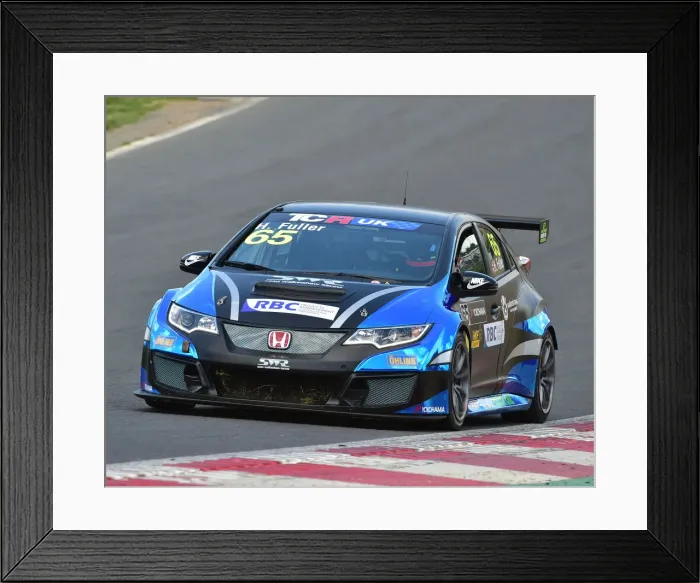 Framed Print : CM23 8082 Howard Fuller, Honda Civic Type-R TCR Framed Print : CM23 8082 Howard Fuller, Honda Civic Type-R TCR