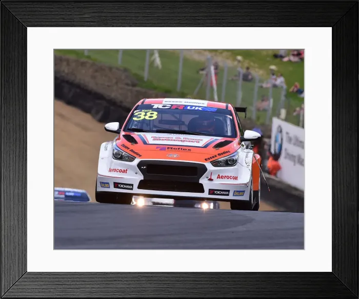 Framed Print : CM23 8114 Lewis Kent, Hyundai i30 N TCR Framed Print : CM23 8114 Lewis Kent, Hyundai i30 N TCR