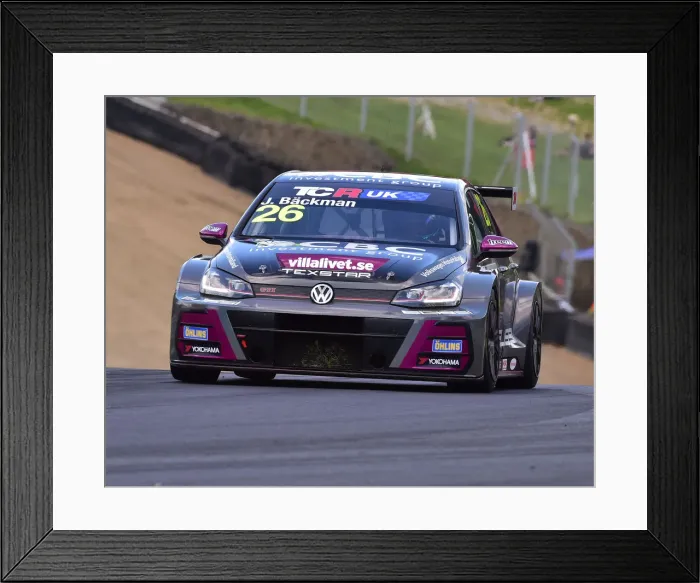 Framed Print : CM23 8116 Jessica Backman, Volkswagen Golf GTi TCR Framed Print : CM23 8116 Jessica Backman, Volkswagen Golf GTi TCR