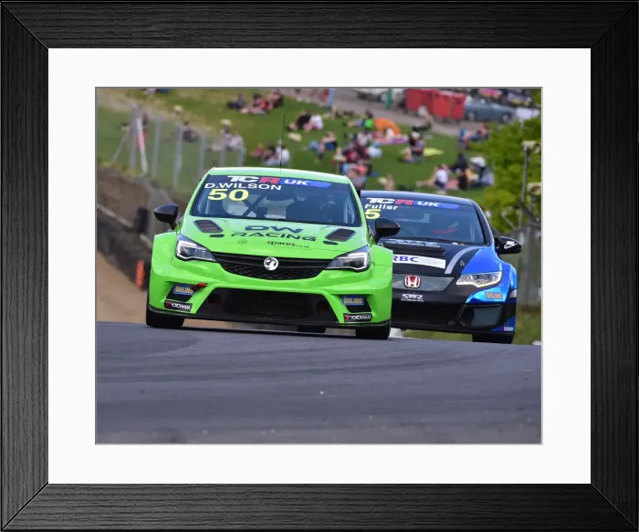 Framed Print : CM23 8122 Darelle Wilson, Vauxhall Astra TCR Framed Print : CM23 8122 Darelle Wilson, Vauxhall Astra TCR