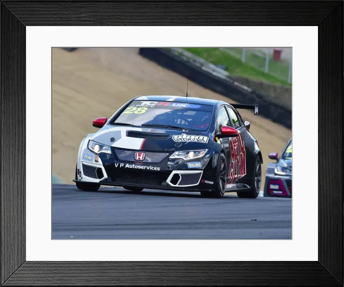 Framed Print : CM23 8134 Josh Price, Honda Civic Type-R TCR Framed Print : CM23 8134 Josh Price, Honda Civic Type-R TCR