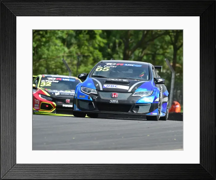 Framed Print : CM23 8551 Howard Fuller, Honda Civic Type-R TCR Framed Print : CM23 8551 Howard Fuller, Honda Civic Type-R TCR