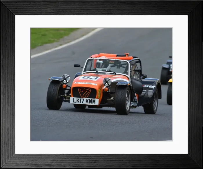 Framed Print : CM23 8005 Scott Parker, Caterham Roadsport Framed Print : CM23 8005 Scott Parker, Caterham Roadsport