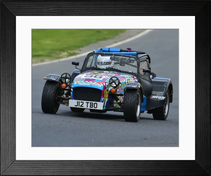Framed Print : CM23 8007 Jim Irlam, Caterham Roadsport Framed Print : CM23 8007 Jim Irlam, Caterham Roadsport