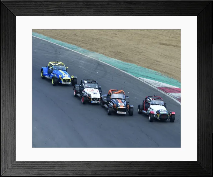 Framed Print : CM23 8032 Graham MacDonald, James Murphy, Daniel Halstead, Daniel French, Caterham Framed Print : CM23 8032 Graham MacDonald, James Murphy, Daniel Halstead, Daniel French, Caterham