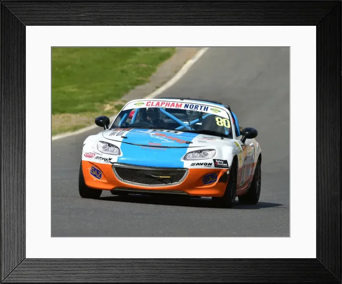 Framed Print : CM23 8235 Nick Boon, Mazda MX-5 Mk3