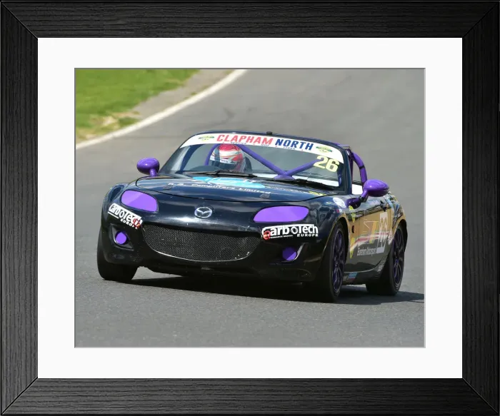 Framed Print : CM23 8228 Duncan Harris, Mazda MX-5 Mk3